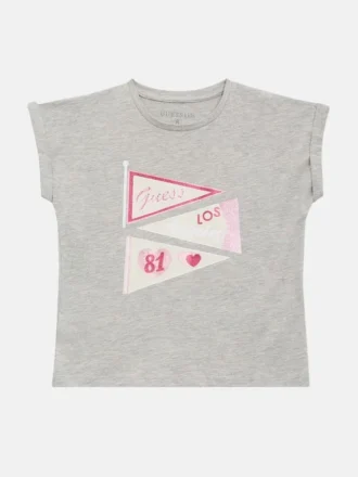 Chris Heather Banner T-shirt (7-14)