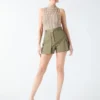 Cindy cargoshort met riemen Cindy cargoshort met riemen