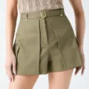 Cindy cargoshort met riemen Cindy cargoshort met riemen