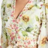 Colette top met V-hals en strik Colette top met V-hals en strik