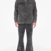 Corduroy broek met wijde pijpen Corduroy broek met wijde pijpen
