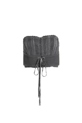 Corset met textuur