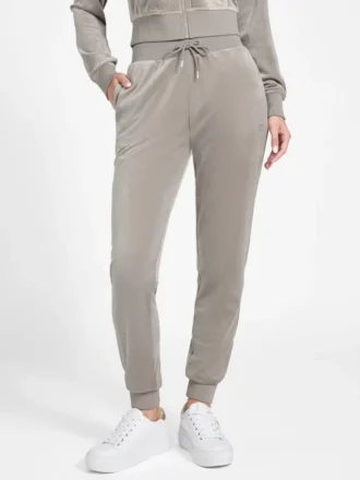 Couture fluwelen joggingbroek