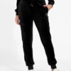Couture fluwelen joggingbroek