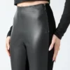 Coy leren legging met hoge taille Coy leren legging met hoge taille