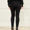 Coy leren legging met hoge taille Coy leren legging met hoge taille
