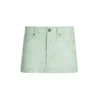 Crackle denim rok