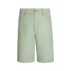 Crackle leren short