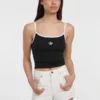 Crop-top met geborduurde ster