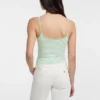 Crop top met geborduurde ster