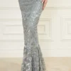 Crystal maxi-jurk