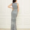 Crystal maxi-jurk