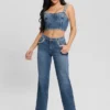 Daisy Rhinestone Pocket Jeans Daisy Rhinestone Pocket Jeans