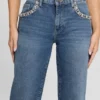 Daisy Rhinestone Pocket Jeans Daisy Rhinestone Pocket Jeans