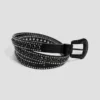 Dakota Skinny-riem met strass
