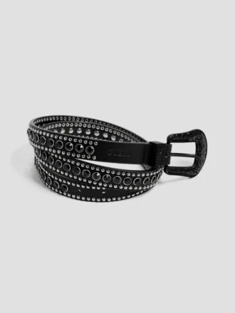 Dakota Skinny-riem met strass