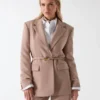 Dalia blazer met enkele rij knopen Dalia blazer met enkele rij knopen