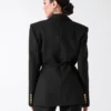 Dalia blazer met enkele rij knopen Dalia blazer met enkele rij knopen