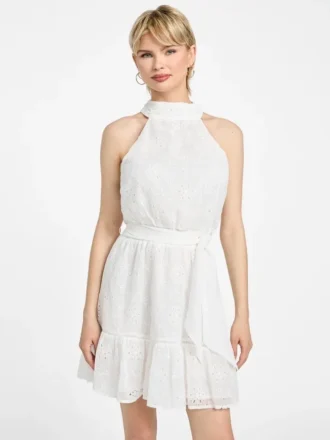 Danielle halterjurk van chiffon