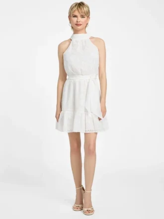 Danielle halterjurk van chiffon