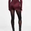 Danielle satijnen short