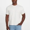 David T-shirt met bloemenapplicatie