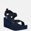 Dawsin Sandalen met strass en sleehak