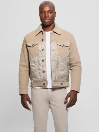 Dean denim sherpa-jass