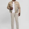 Dean denim sherpa-jass