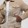 Dean denim sherpa-jass