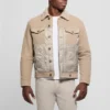 Dean denim sherpa-jass