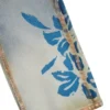 Denim broek met bloemenprint