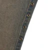 Denim broek met oogjes en lage taille