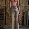 Tanktop met ribboord