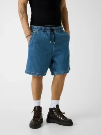 Denim joggingbroek