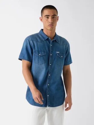 Denim overhemd