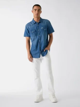 Denim overhemd