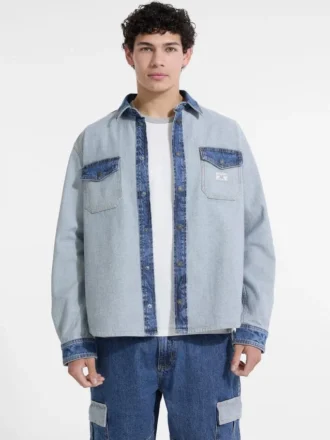 Denim overshirt