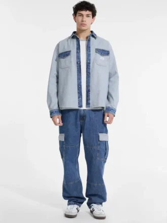 Denim overshirt