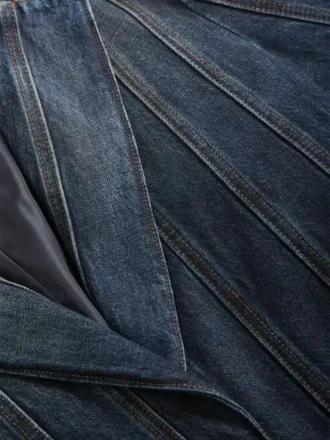 Denimjas met panelen