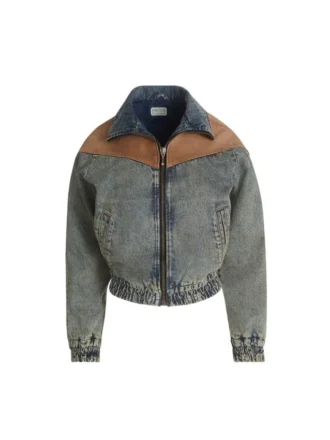 Denimjas met rits
