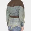 Denimjas met rits Denimjas met rits
