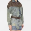 Denimjas met rits Denimjas met rits