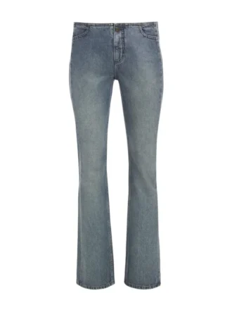 Denimjeans met patchwork