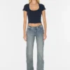 Denimjeans met patchwork