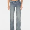 Denimjeans met patchwork