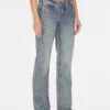 Denimjeans met patchwork