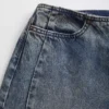 Denimjeans met patchwork