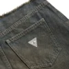 Denimrok met open voorkant Denimrok met open voorkant