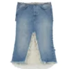 Distressed denim rok Distressed denim rok